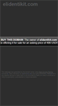 Mobile Screenshot of elidentikit.com